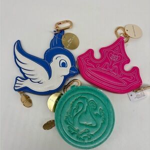Bath & Body Works Disney Princess Coin Purses Snow White, Aurora and Mulan New